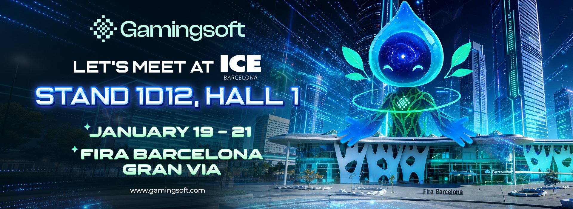Gamingsoft Ice Barcelona 2026 Web Banner - Gamingsoft